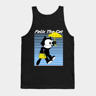 Felix Unleashed A Cartoon Cat's Big Screen Odyssey Tank Top